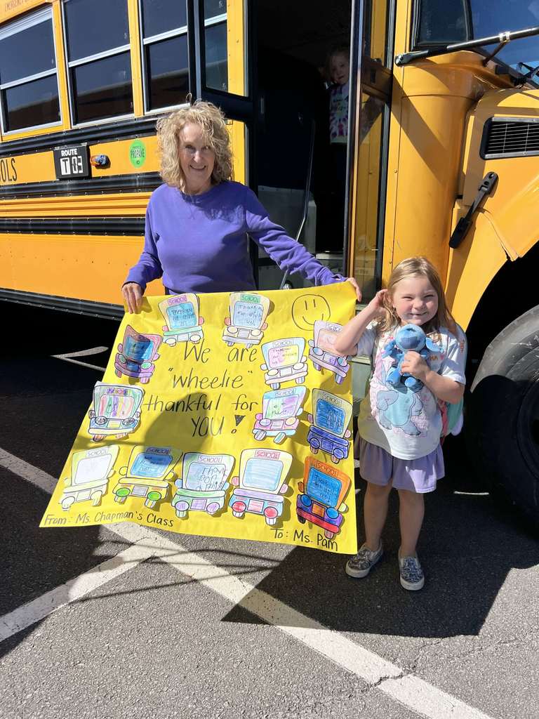 WE LOVE AND APPRECIATE OUR TOLBERT BUS DRIVERS! 💙 This week, in celebration of Georgia Bus Driver Appreciation Week, our students created thoughtful cards, and the TES Sunshine Committee provided special treats to show our gratitude. Our bus drivers play a vital role in ensuring students travel safely to and from school every day. We are truly thankful for their dedication, reliability, and hard work! Thank you to our amazing bus drivers: TES-1: Travis Trumbull TES-2: Marie Gallman TES-3: Pam Brown TES-4: Vanessa Jordan TES-5: Ashley Carroll TES-6: Leslie Trumbull TES-7: Teresa McQueen TES-8: Freddie Grindle TES-9: Cathy Williams GC-1: Meagan White