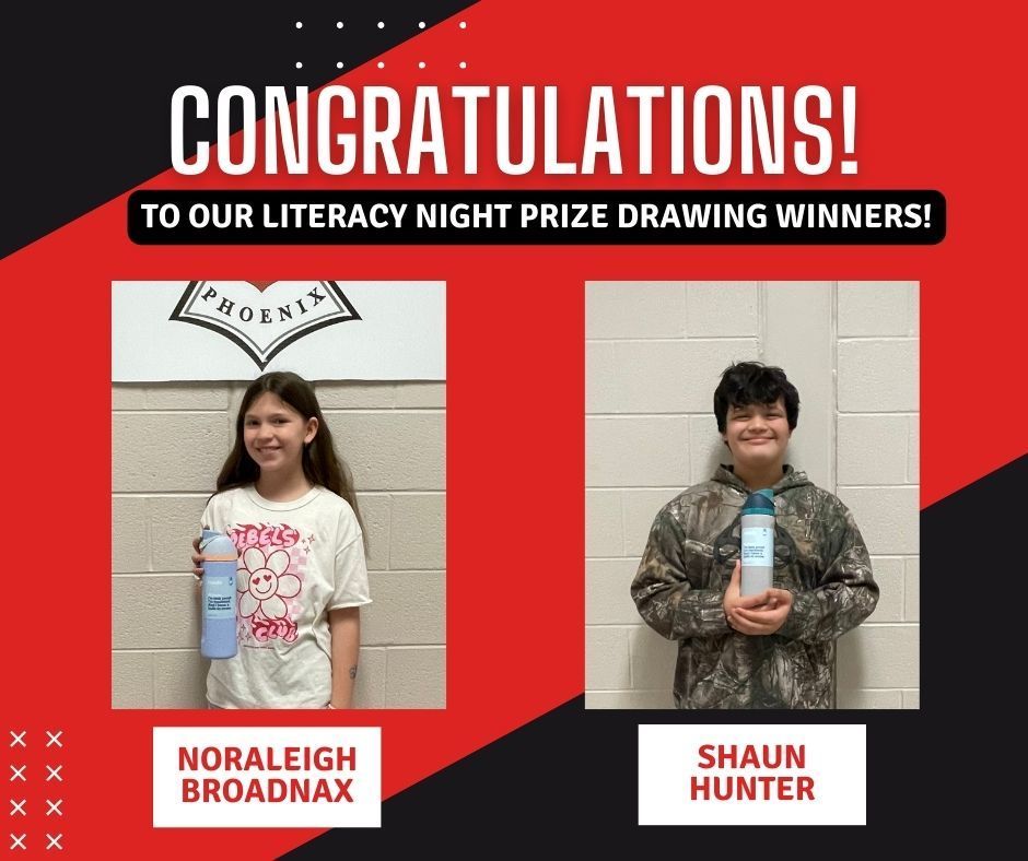 Literacy Night Prize Winners