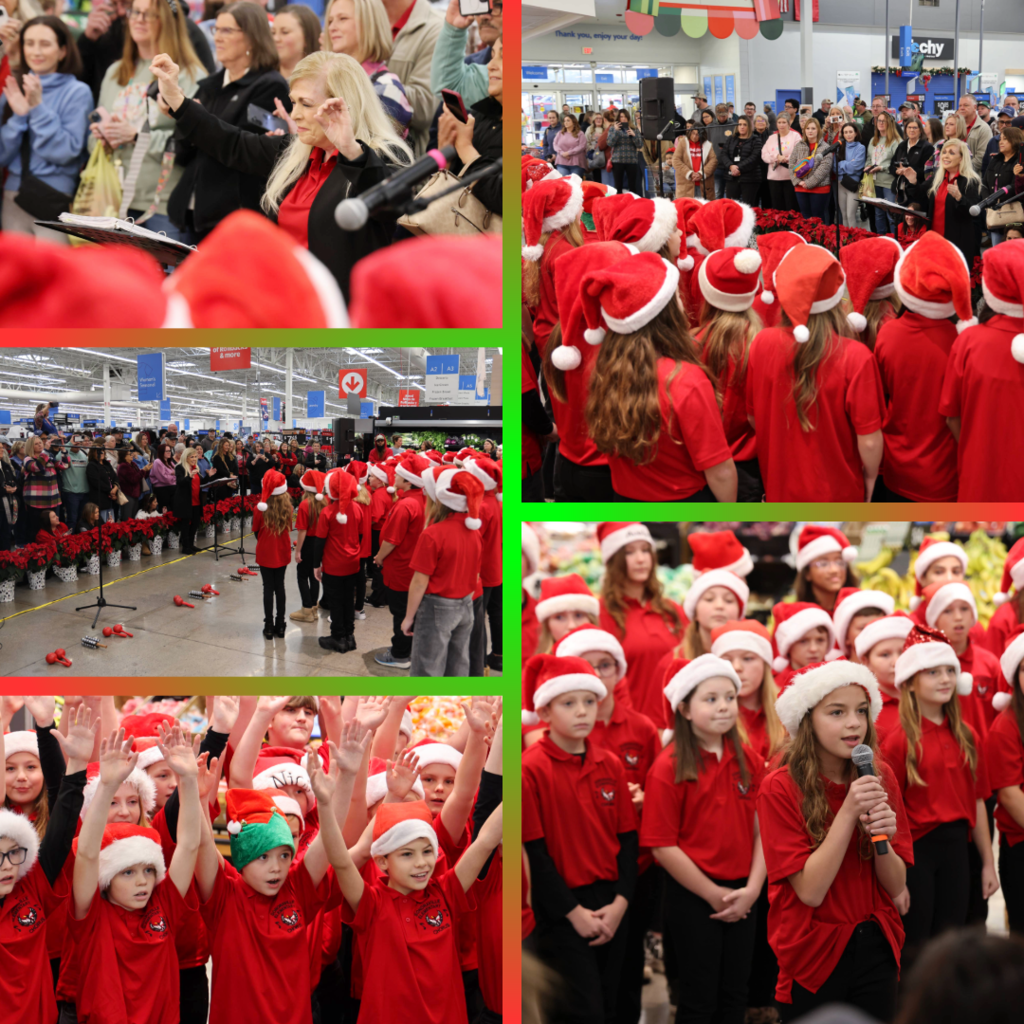 Sonoraville Elementary students singing