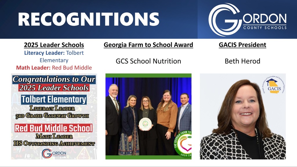 December 2025 Superintendent's Report Recognitions