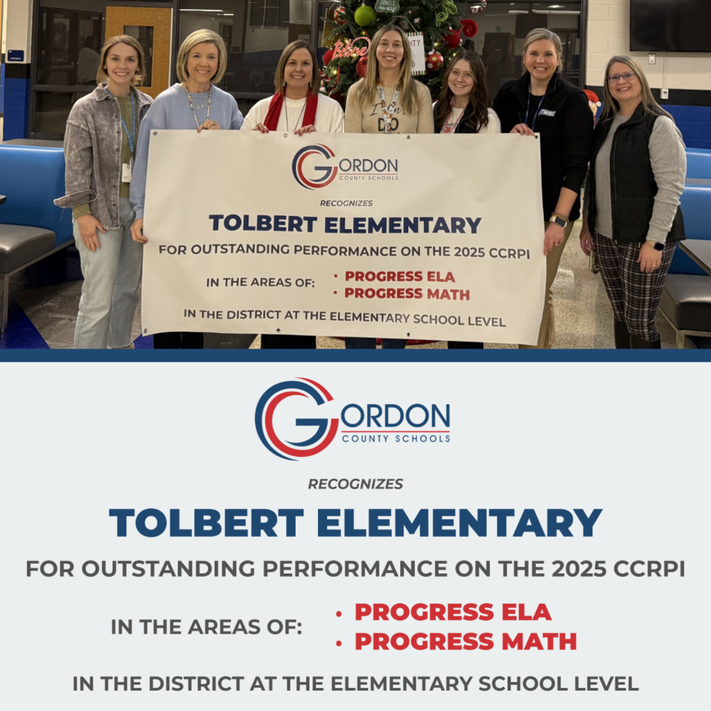 CCRPI Banner for Tolbert Elementary