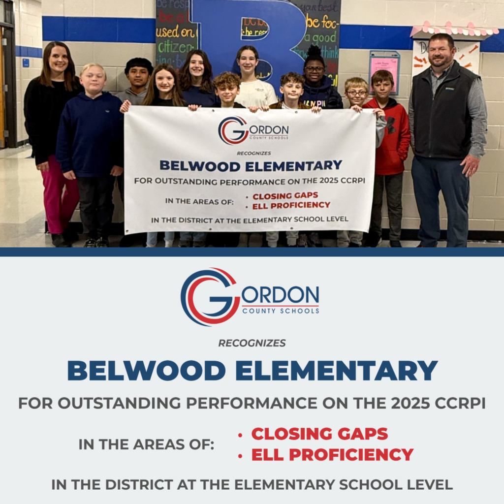 CCRPI Banner for Belwood Elementary
