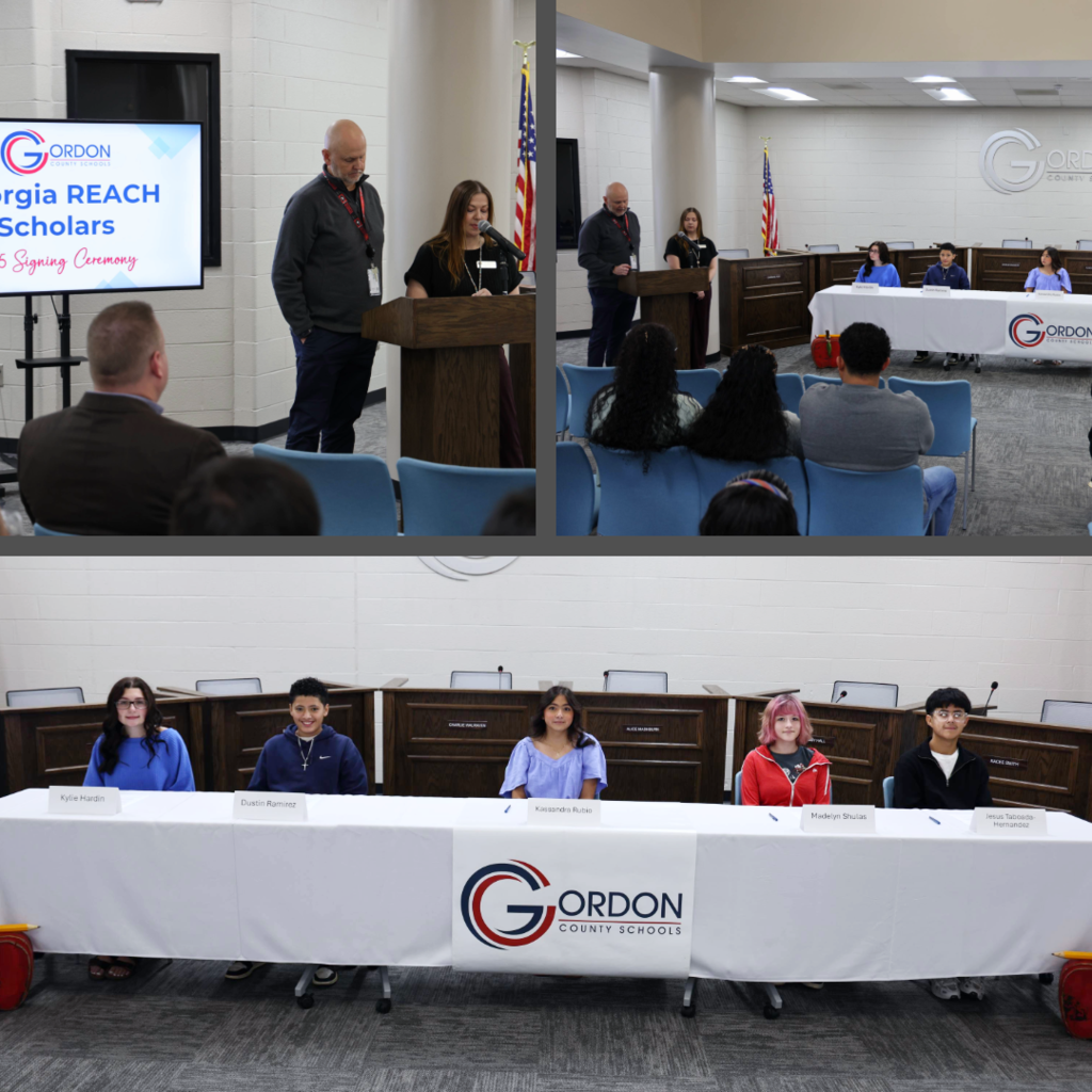 Georgia REACH Scholars Signing Ceremony
