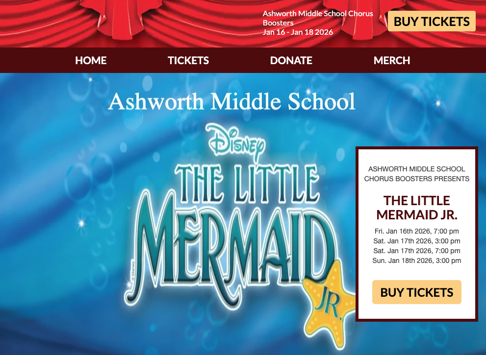 Little Mermaid tickets
