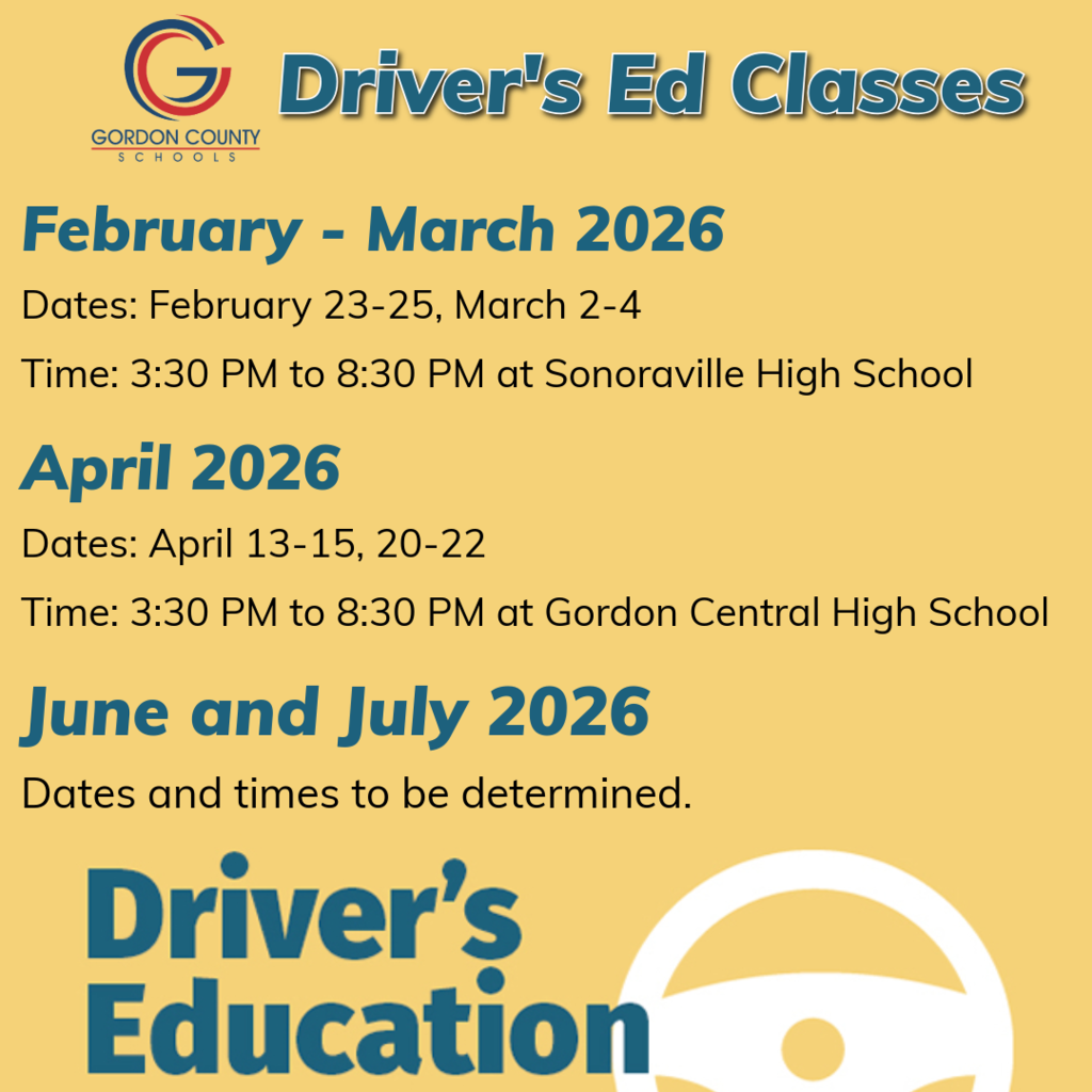 Driver's Education flyer