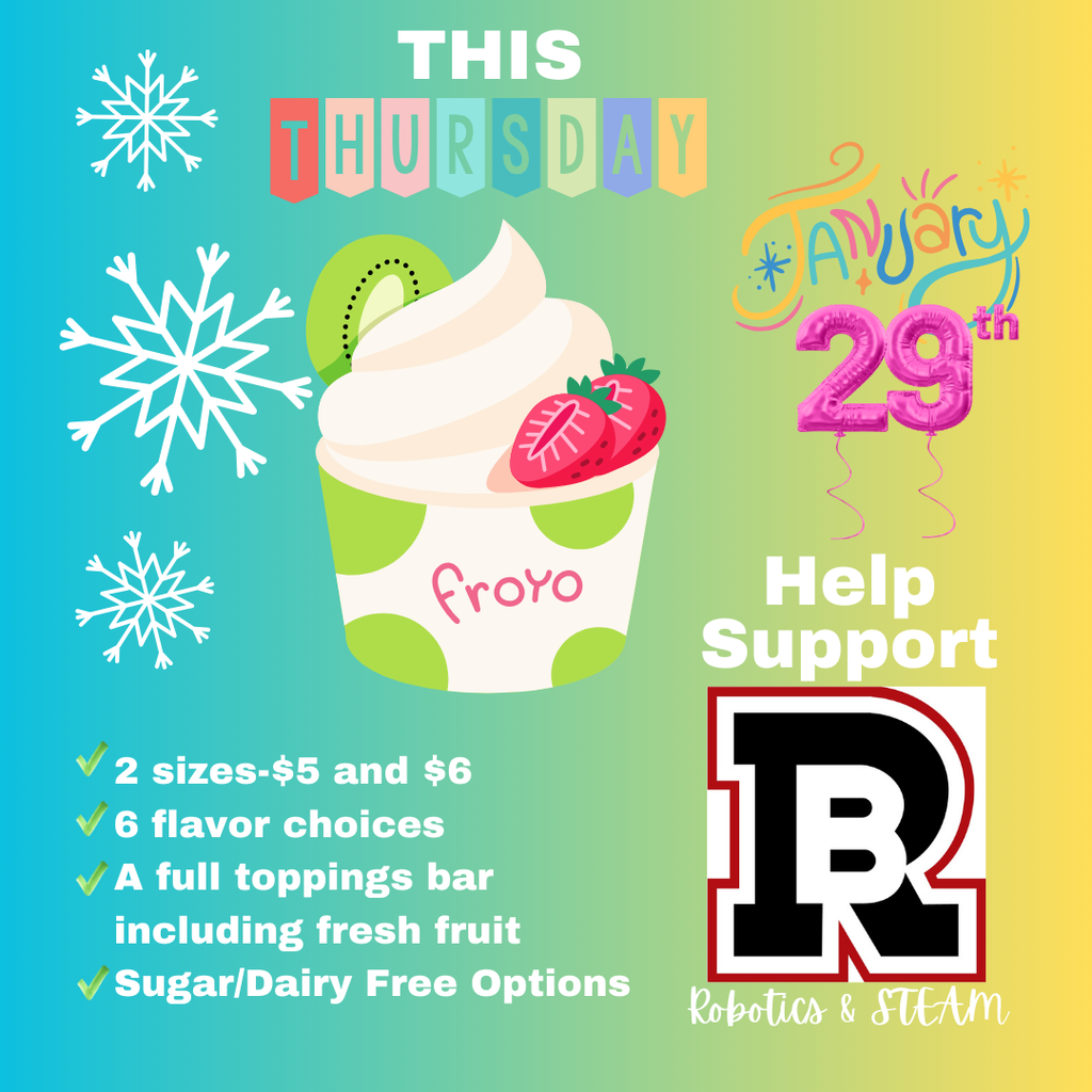 Jandy's Frozen Yogurt Flier