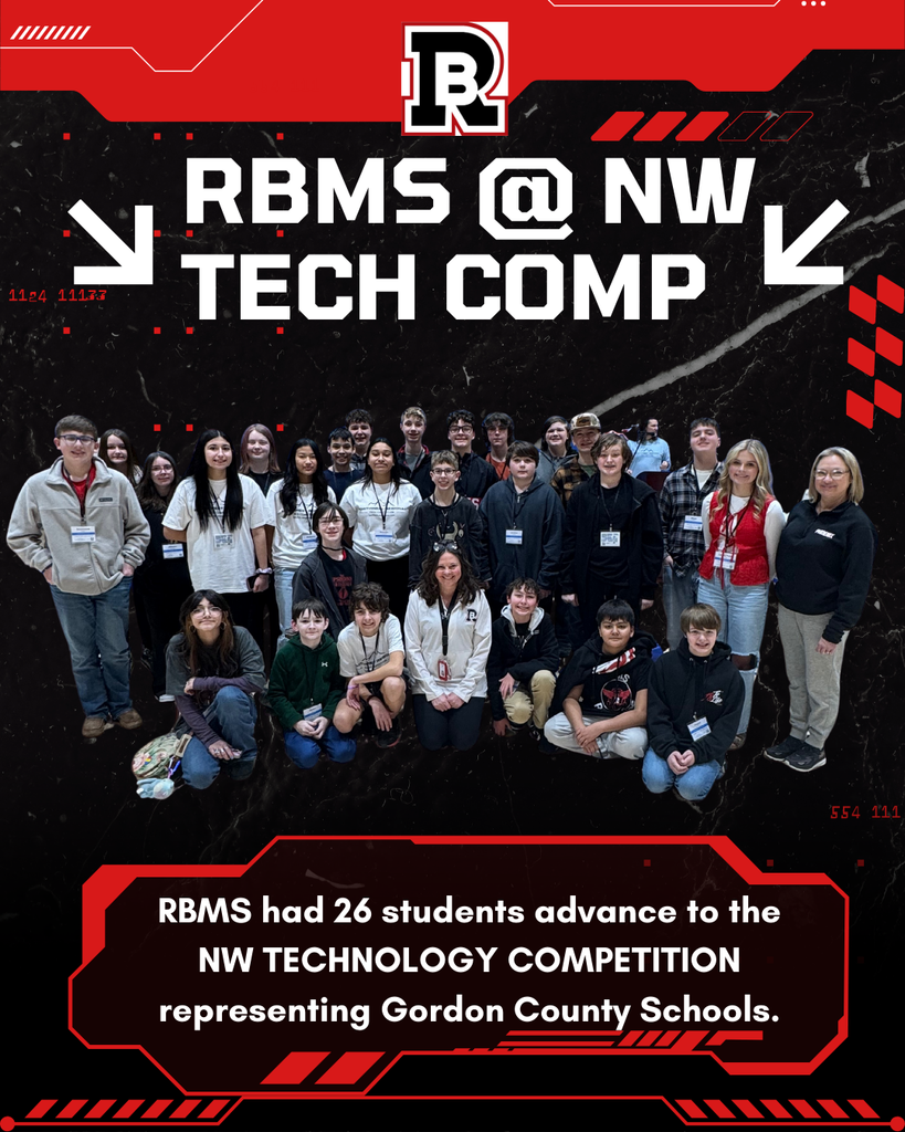 RBMS had 26 students advance to the NW Technology Competition 