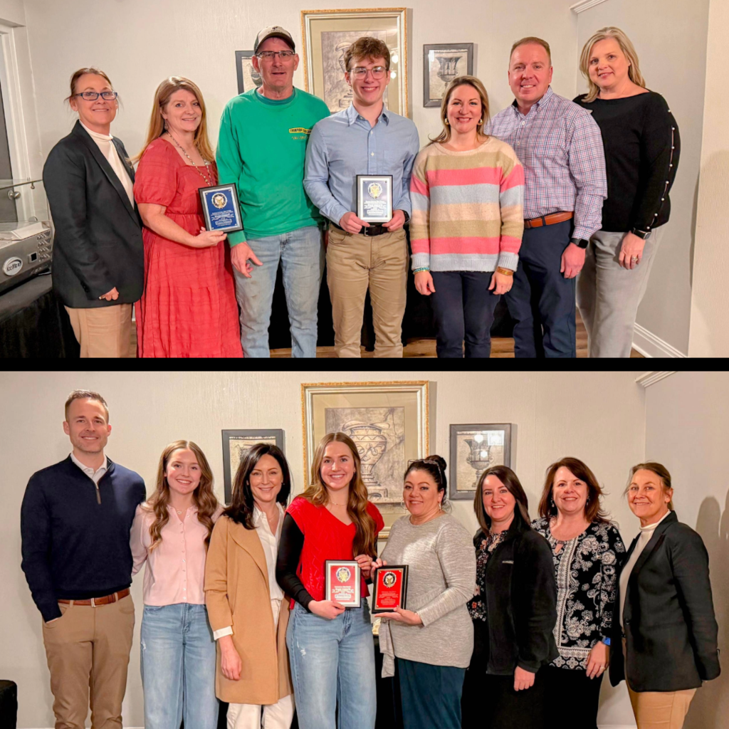 Seth Kolterman and Morgan Guyton's families at the STAR Student Banquet