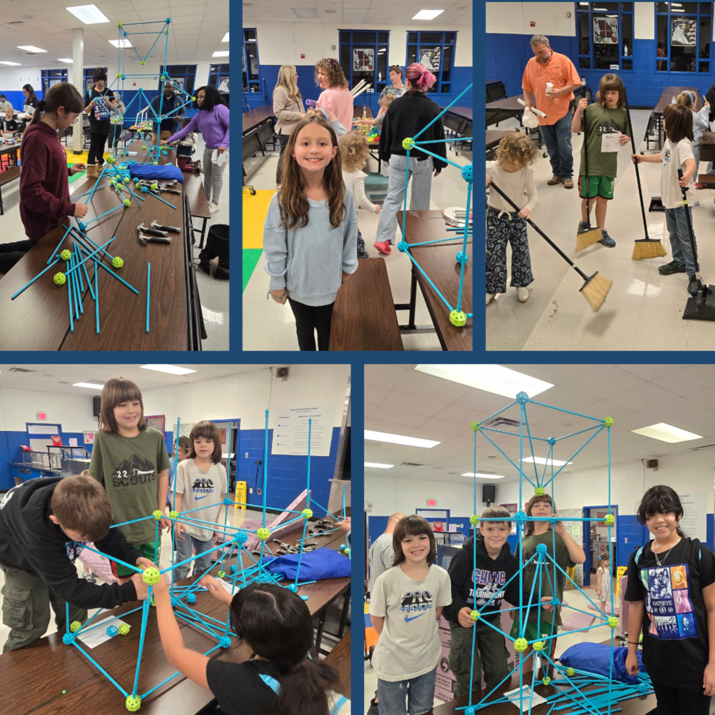 Students participating in STEAM Night at BES