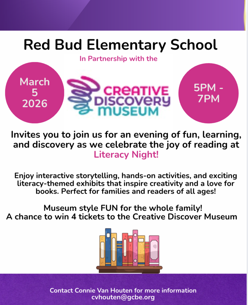 Creative Discovery Museum Literacy Night