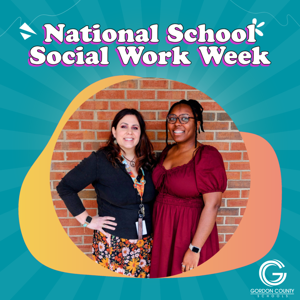 National School Social Work Week - Christina Potter and Ty Bonner