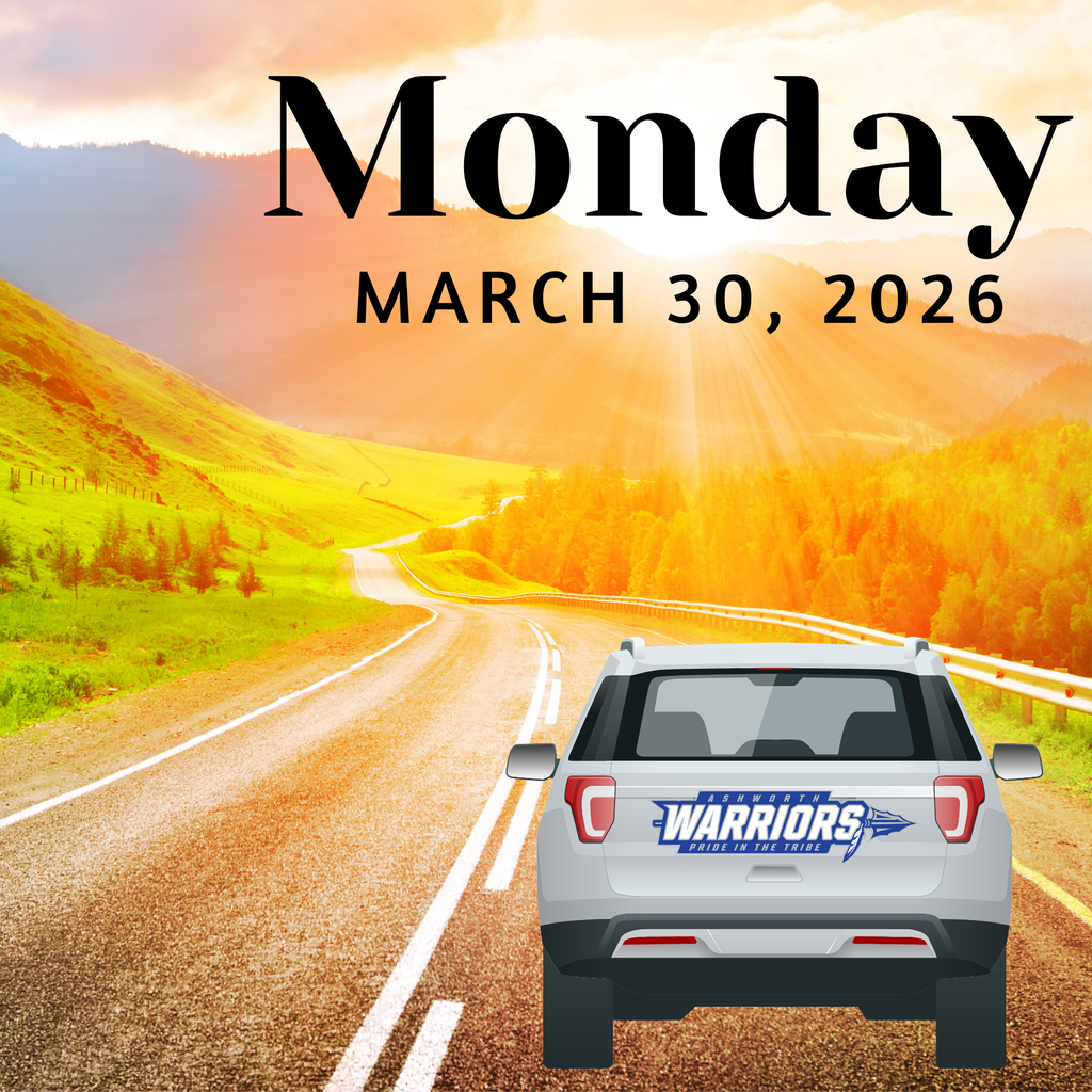 daily announcement cover image for 3-30-26 (car on road)