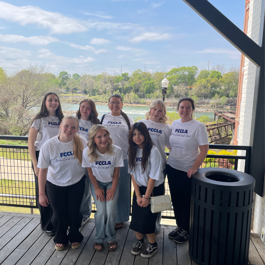 Casual group pic of GCHS students at FCCLA Conference in Columbus GA