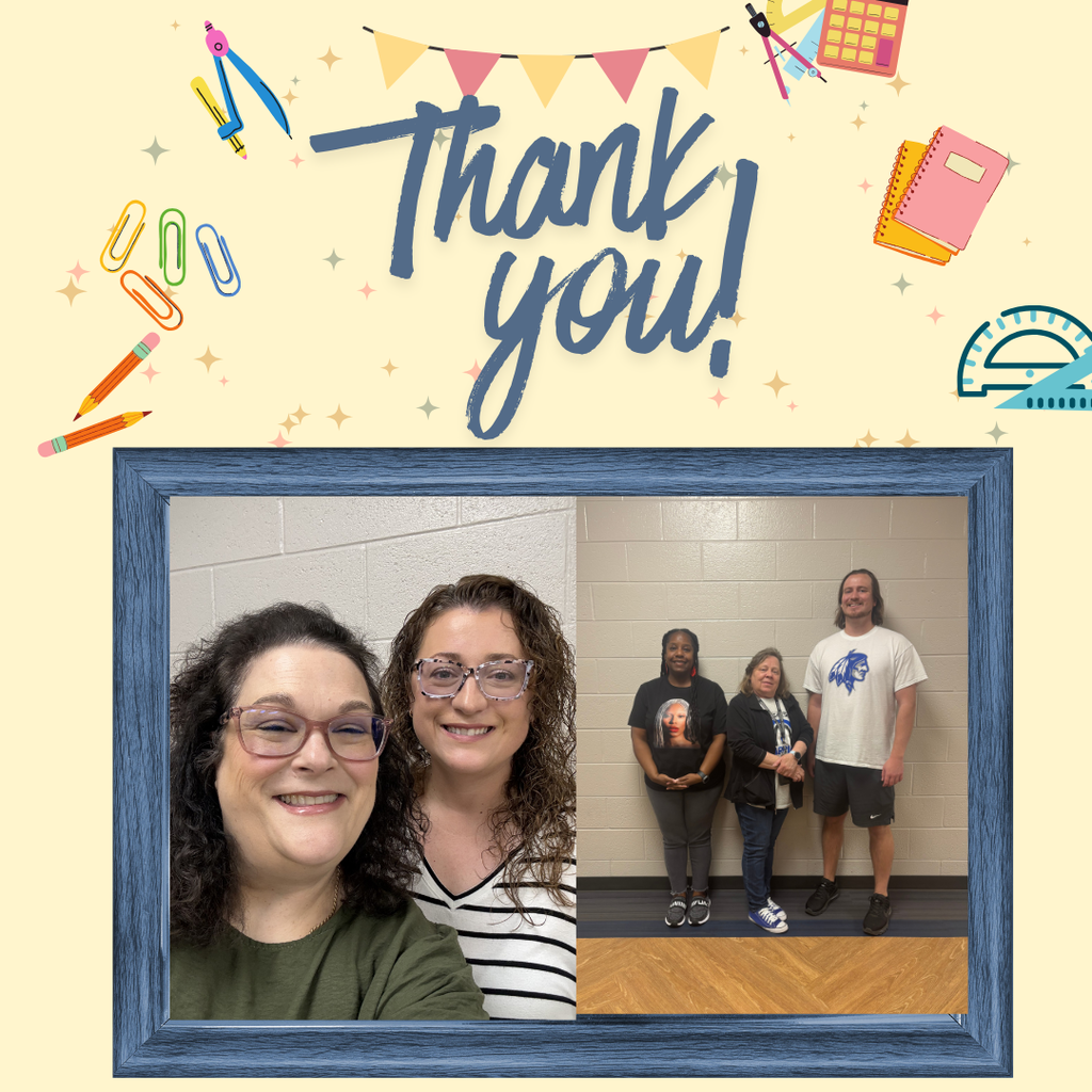 Picture of our GCHS Paraprofessionals: Kim Hopkins, Heather Hardin, Brandy Smith, Lora Shaw and Jonathan Sanderson