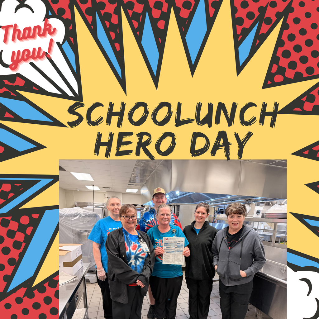 School lunch hero day-picutre of the nutrition staff at FES.