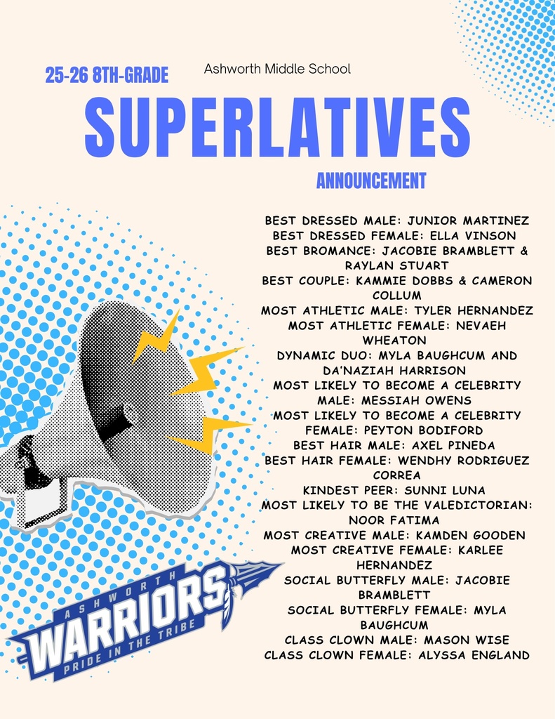 8th-grade Superlatives