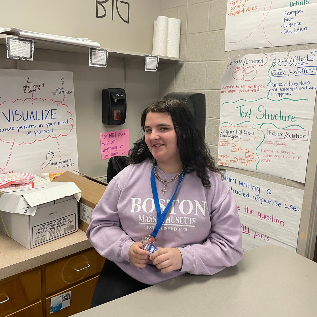 Pic of a GCHS Teaching as a Profession student in classroom environment