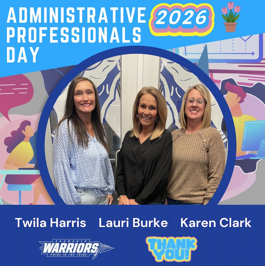 Administrative Professionals Day recognition: Twila Harris, Lauri Burke & Karen Clark