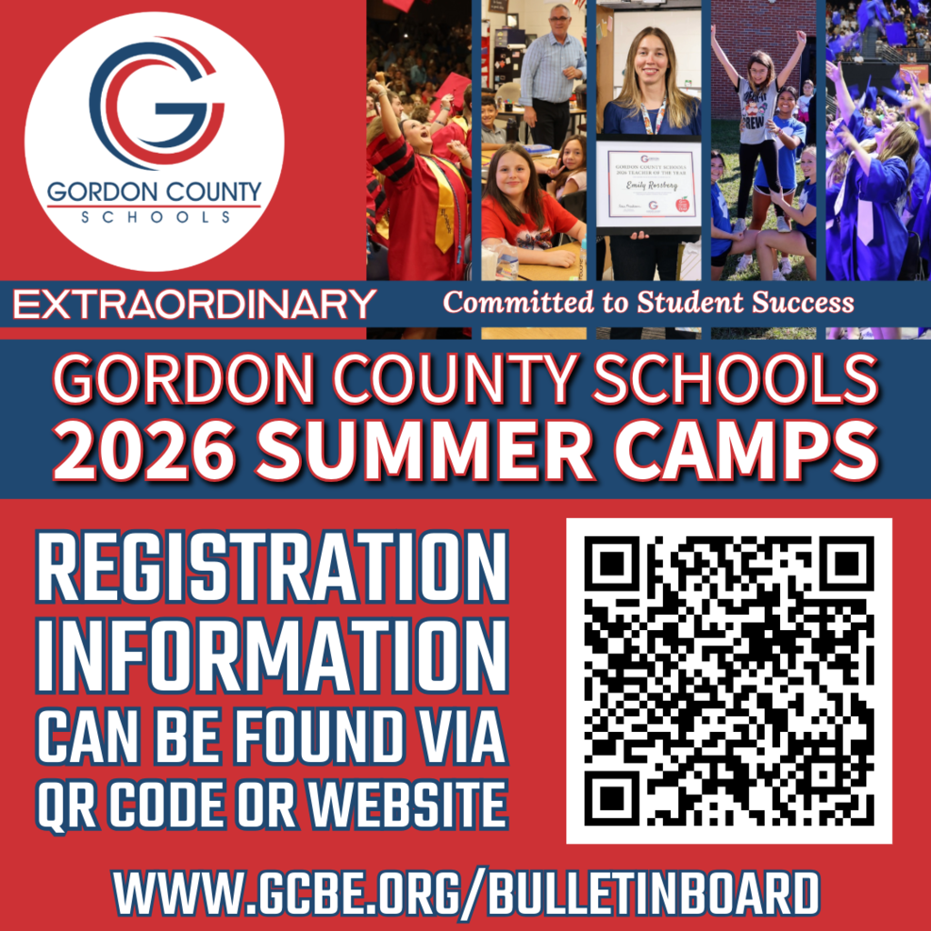 Gordon County Schools 2026 Summer Camps