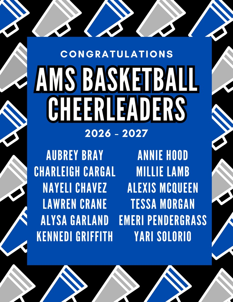 basketball cheer roster