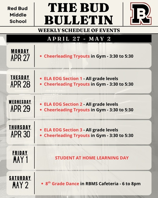 the bud bulletin. 