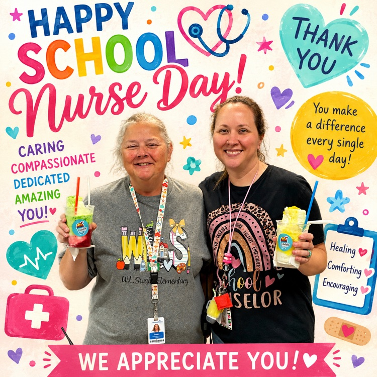 Celebrating Nurse Susan on School Nurses Day! 