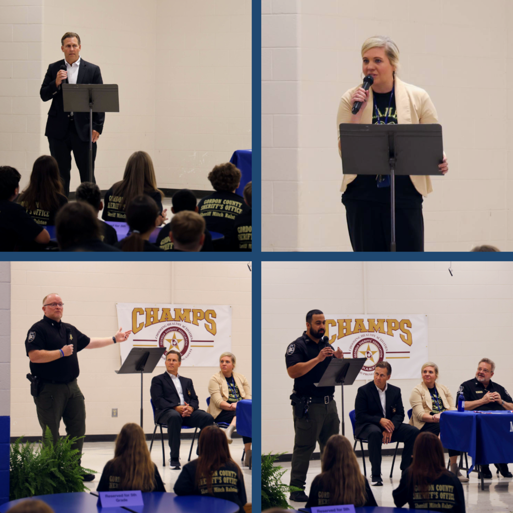 Guest speakers at ceremony