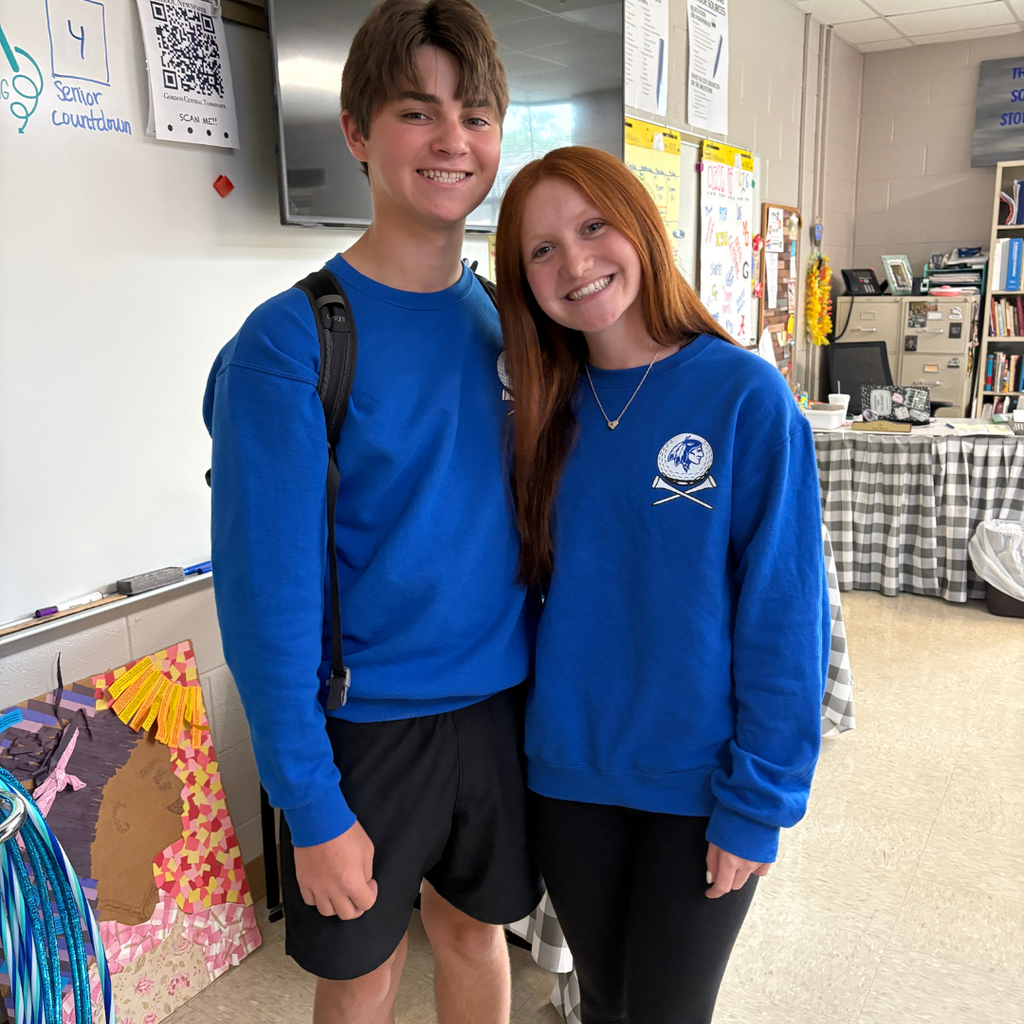 Seniors dressed up for Twin/Squad Day