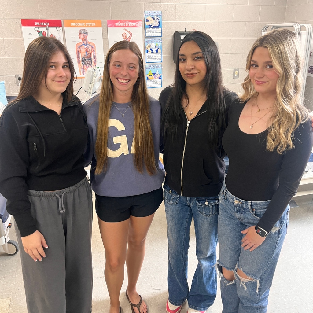Photo from Left to Right: Ciara Borne, Reagan Kerce , Paola Cruz, Aislynn Lowrance (Candace Calvo - not pictured) "Congratulations to these students who passed their CCMA (certified clinical medical assistant) test on Weds. Passing this national exam is a major milestone, proving your hard work, dedication, and clinical skills.