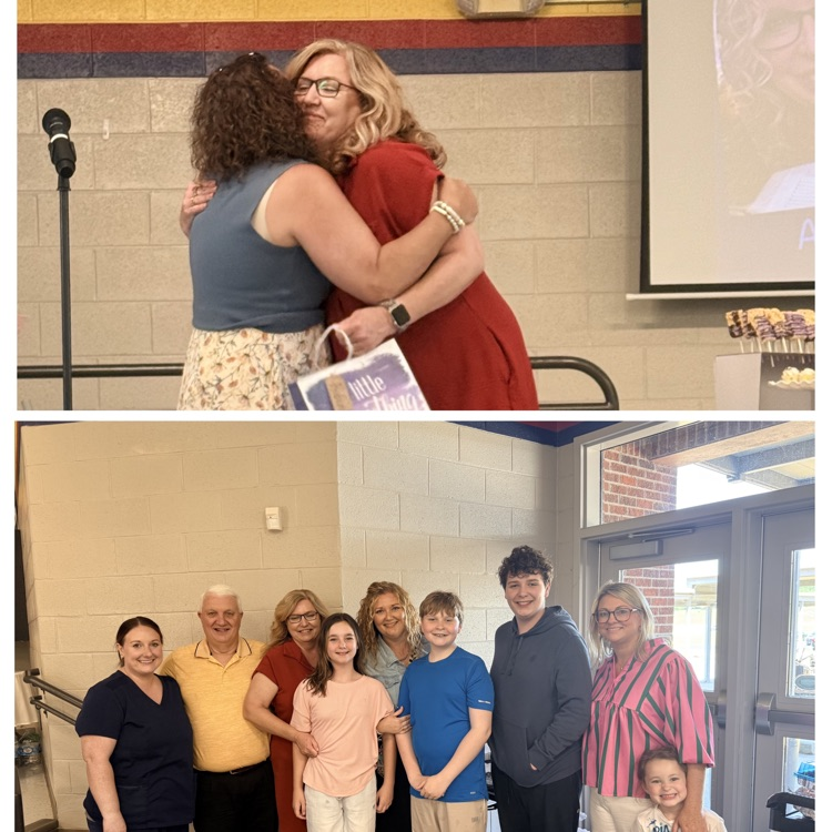 Robin Bohannon at retirement celebration.  