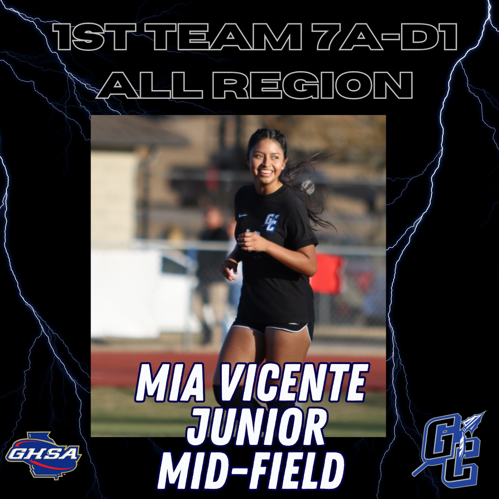 Photo of Mia Vicente - GCHS Junior - Soccer - 7A D1 1st Team All Region