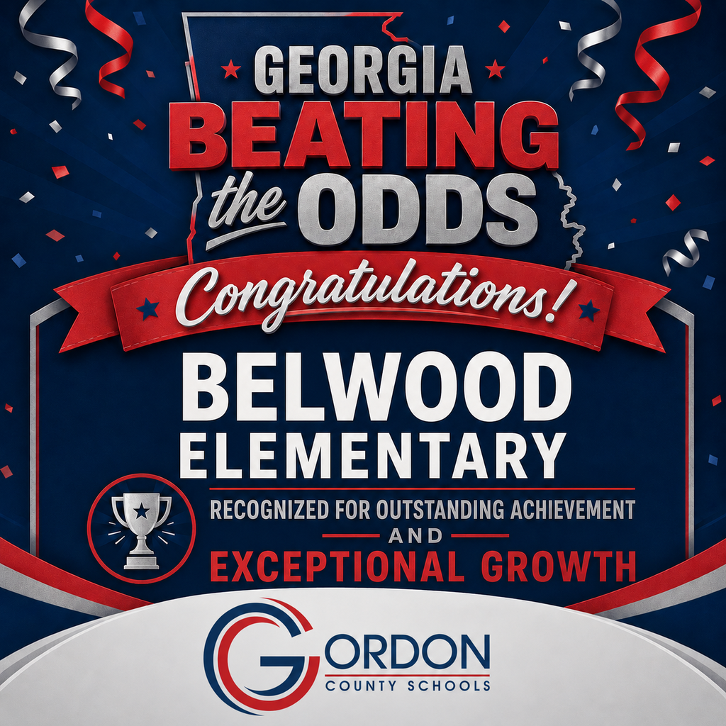 Georgia Beating the Odds Banner from Gordon County Schools