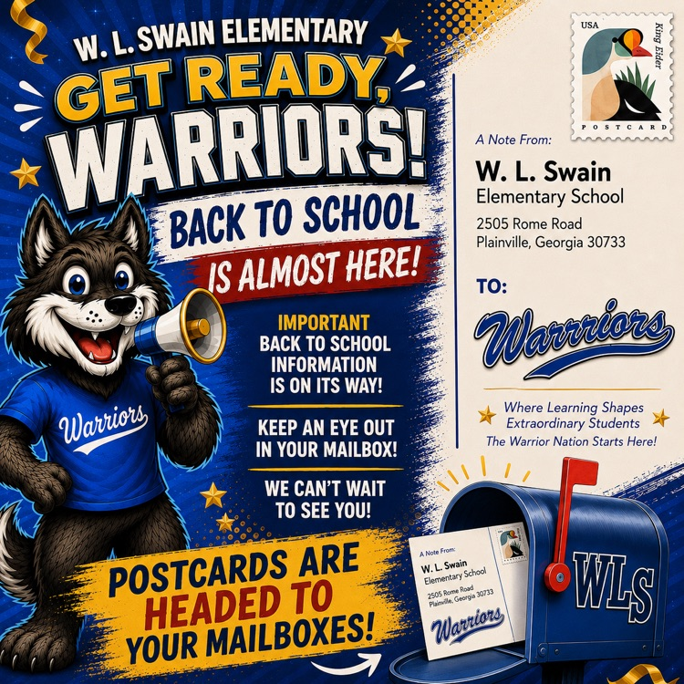 Back-to-School Postcards are headed to your mailboxes soon.