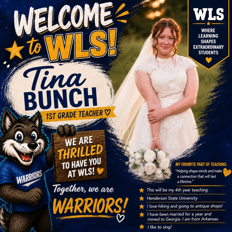 Welcome Mrs. bunch