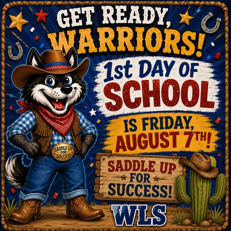 first day of school is August 7th.  