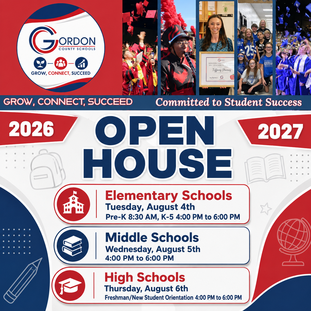 Open House dates and times