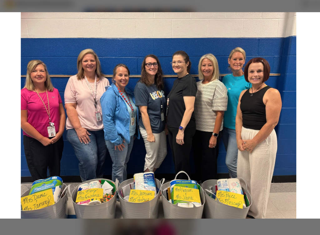 Sugar Valley Church of God donation to Belwood PreK.