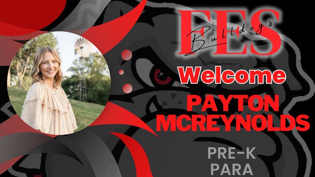 Welcome Payton McReynolds to FES