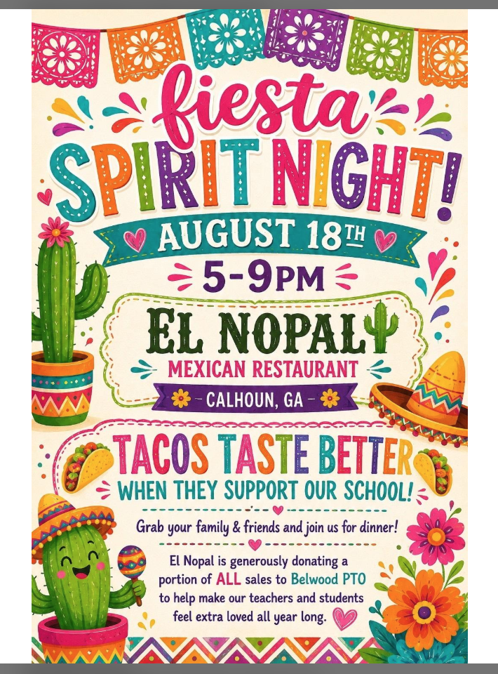 el nopal spirit night