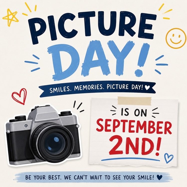 picture day September 2.  
