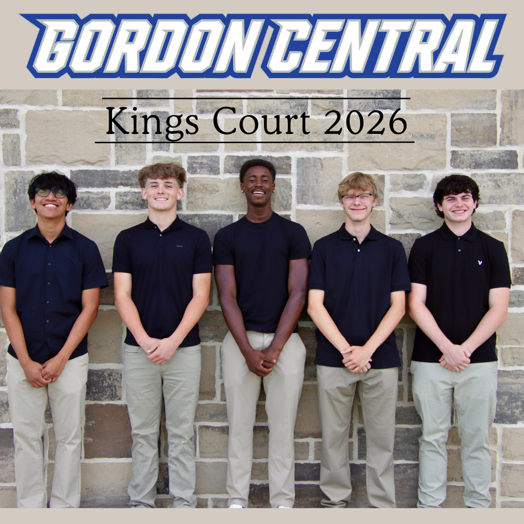 Gordon Central - Senior Kings Court Representatives - 2026