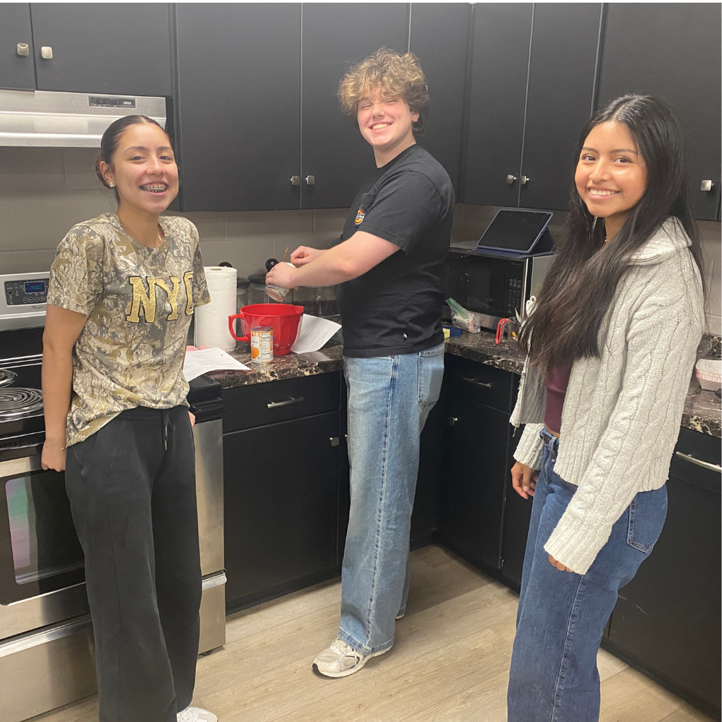 Mrs. Worley's Spanish 4 students wrapping up a unit on Puer