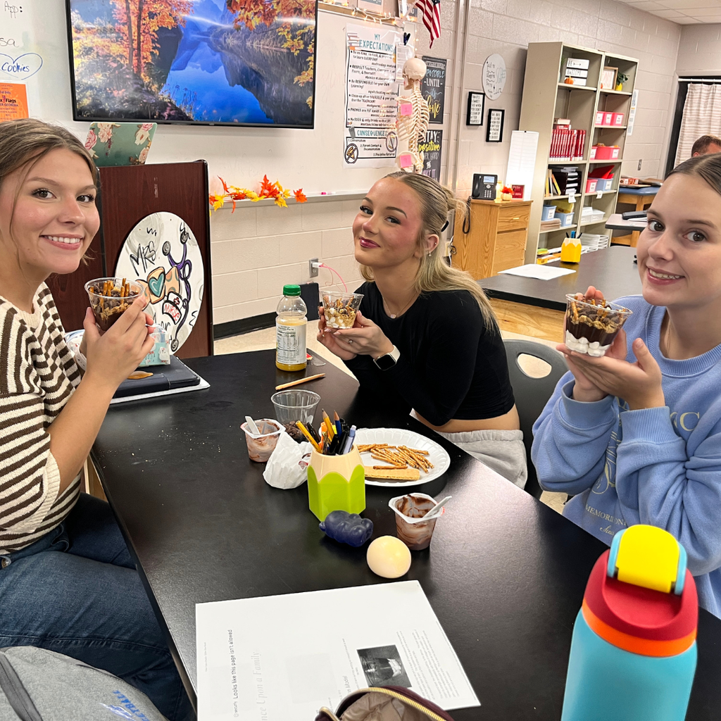 Mrs. Lee's Essentials Healthcare students are exploring the integumentary system this week with a hands-on learning experience! Today, students created edible skin models to represent the different layers of the skin, helping them better understand the structure and function of our body's largest organ. Learning is always more engaging when science comes to life... and tastes good too!