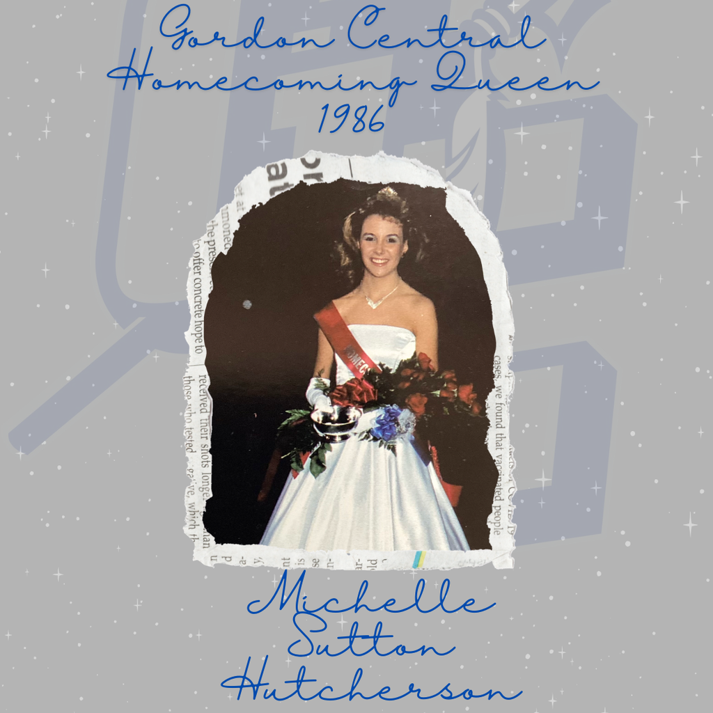 Gordon Central Homecoming Queen - 1986 - Michelle Sutton Hutcherson