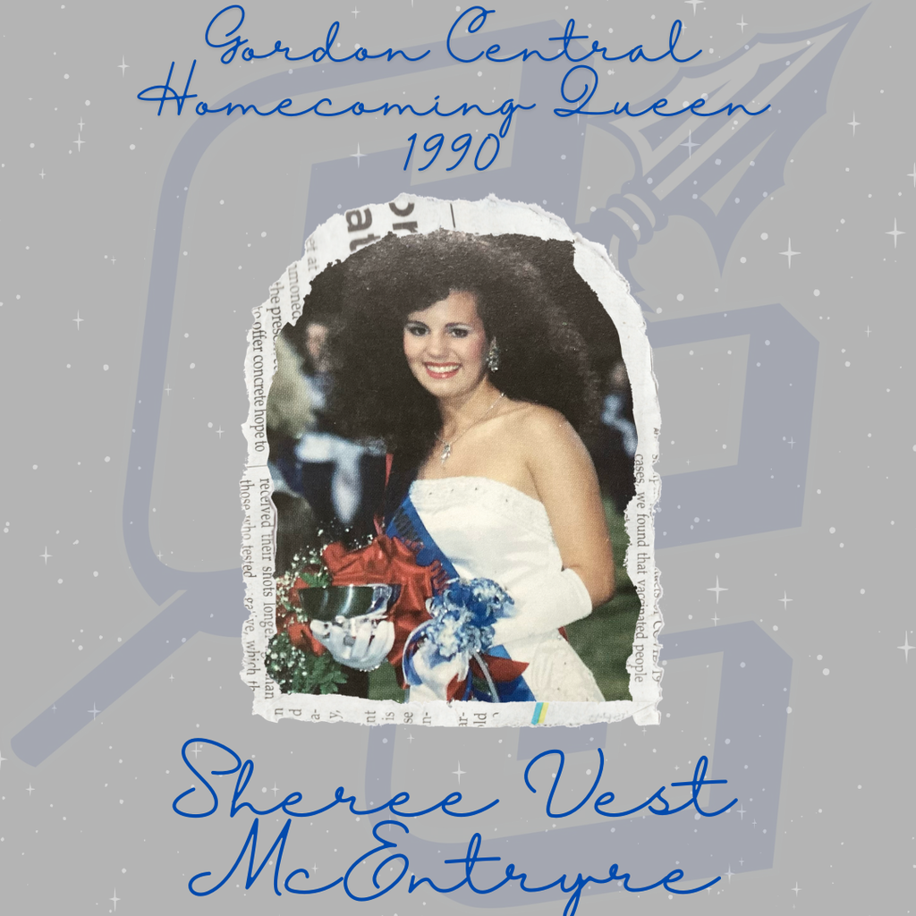 Photo of Sheree Vest McEntrye - 1990 GCHS Homecoming Queen