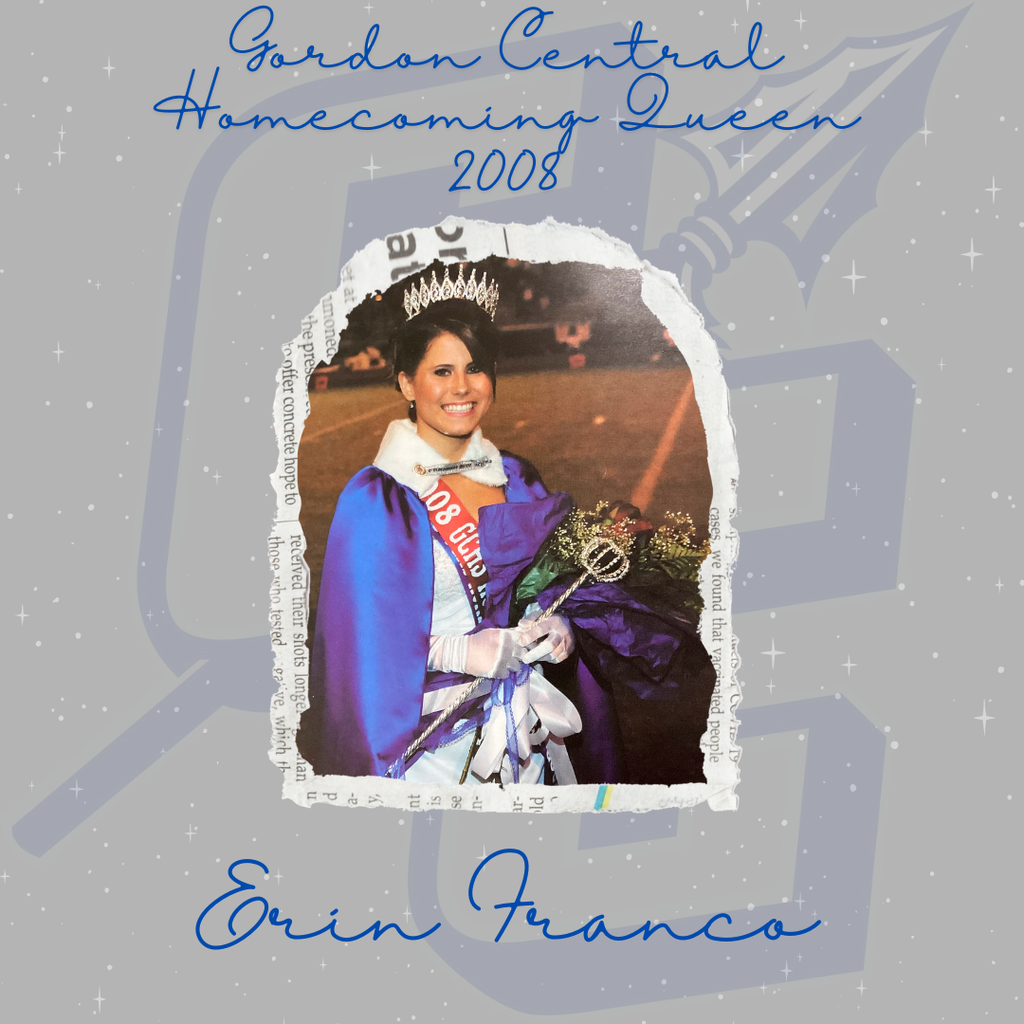 Gordon Central Homecoming Queen - 2008 - Erin Franco