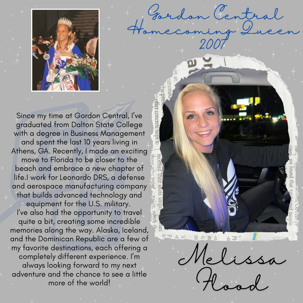 Gordon Central Homecoming Queen - 2007 - Melissa Flood