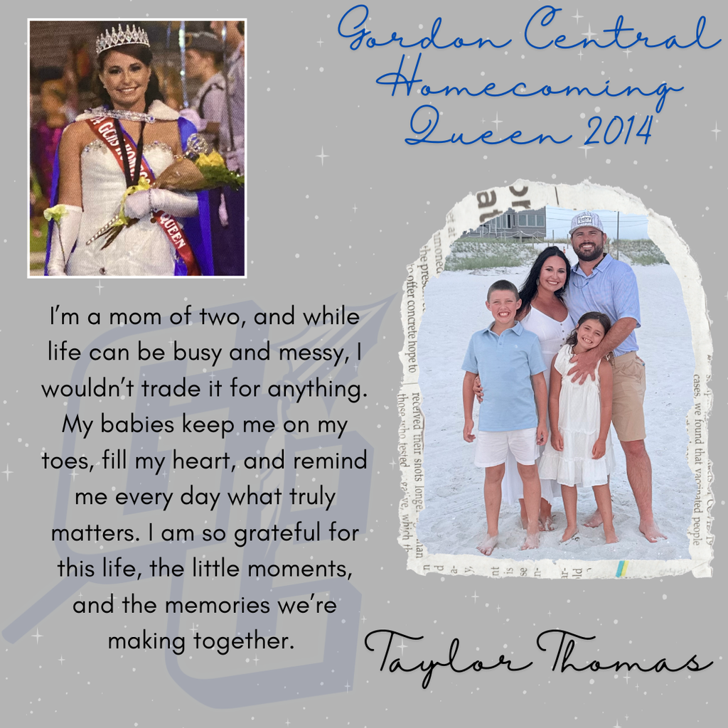 Gordon Central Homecoming Queen - 2014 - Taylor Thomas