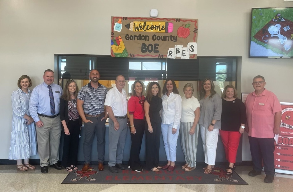 District leaders visiting Red Bud Elementary