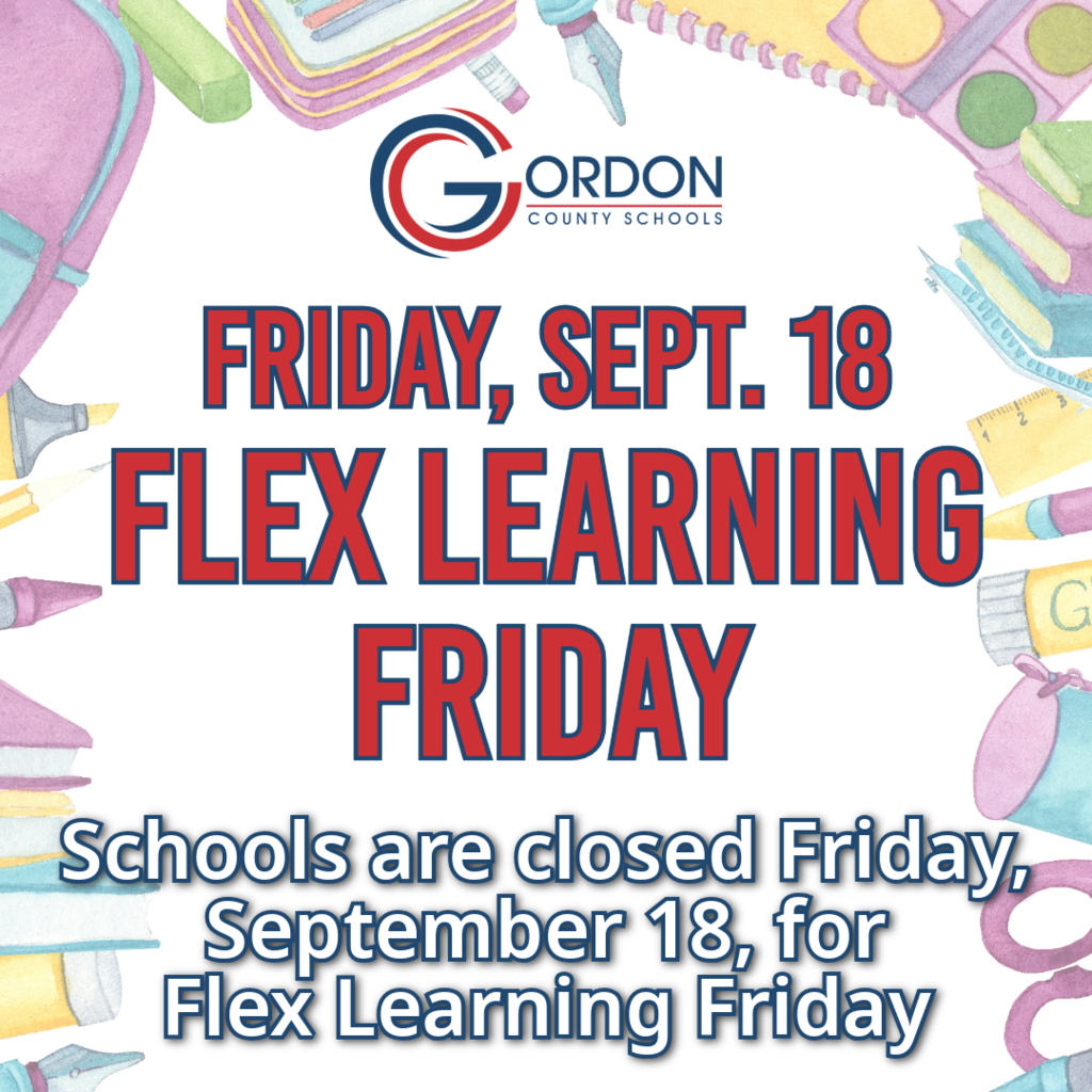 Flex Learning Friday is Sept. 18 - Schools closed